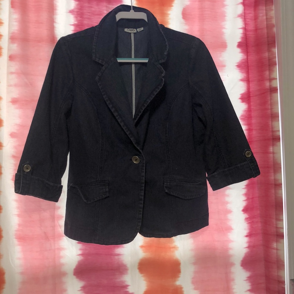Dark blue Denim blazer
